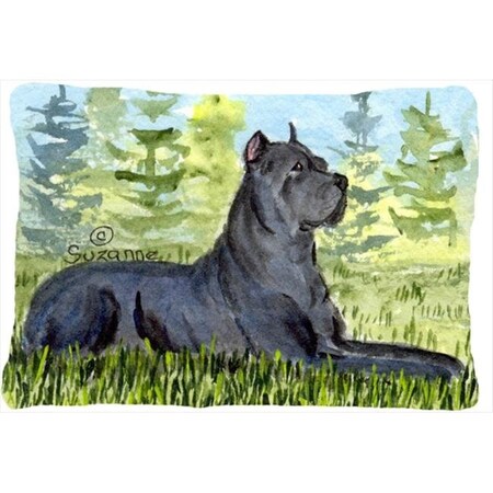 Carolines Treasures Carolines Treasures SS8682PW1216 Cane Corso Indoor & Outdoor Decorative Fabric Pillow - 12 x 16 in. SS8682PW1216